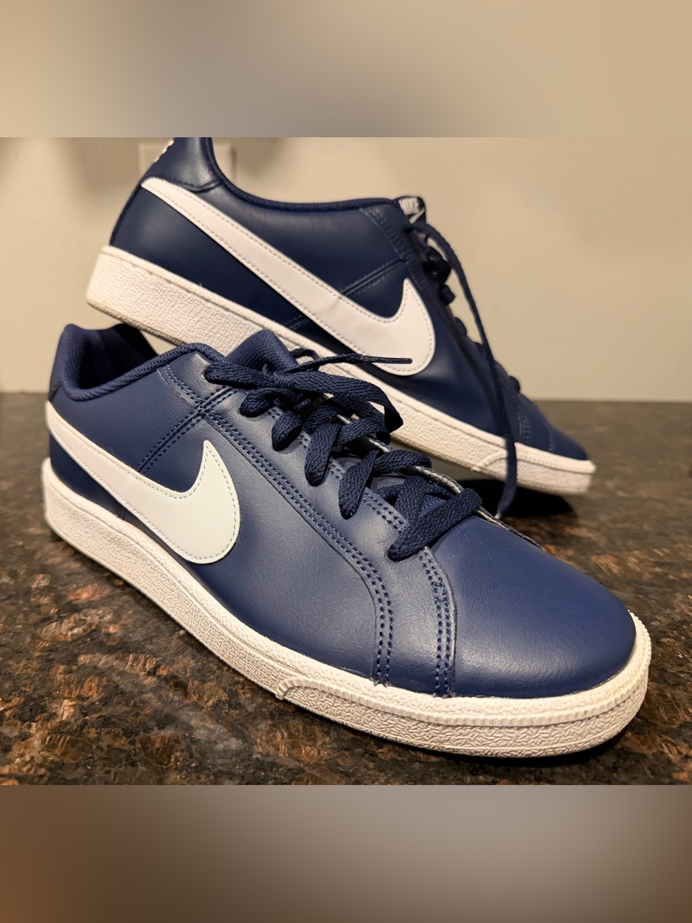 Nike Court Royale Navy Blue/White SIZE 10 MENS